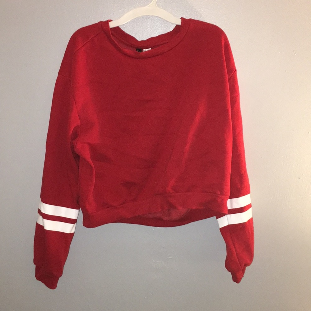 Long sleeve crop top